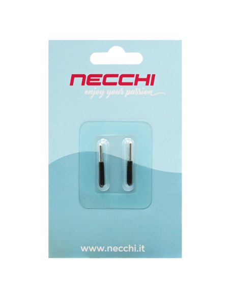 Lot de 2 lames de rechange à pointe fine 60° pour machine Sweet Mini Necchi