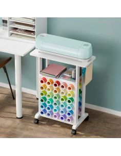 Meuble organisateur mobile avec roues Crafit Beegrid R30 2