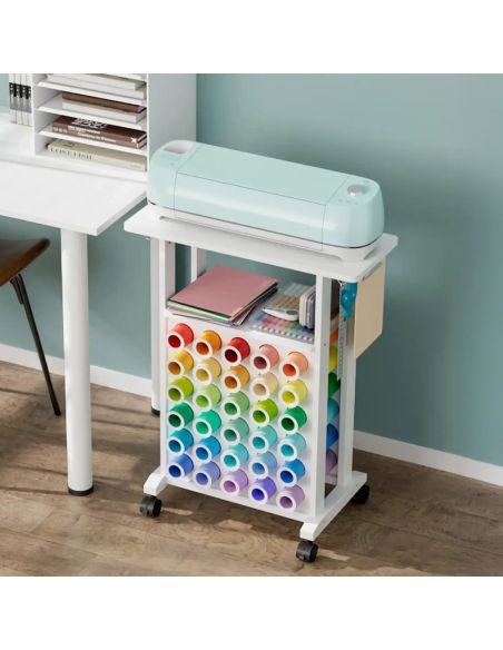Meuble organisateur mobile avec roues Crafit Beegrid R30