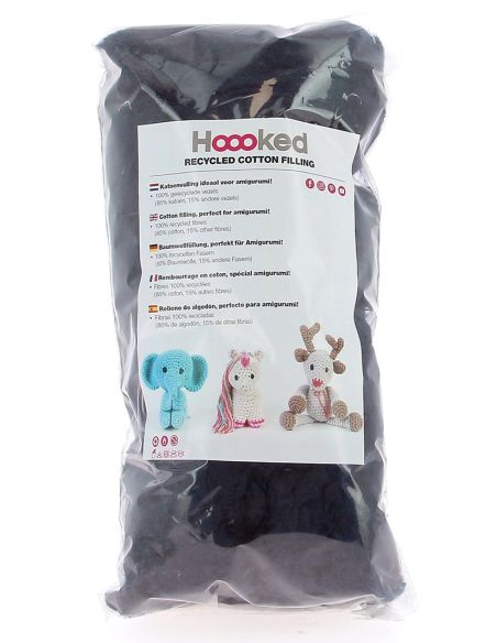 Fibre de rembourrage Hoooked 100 g - Gris tempête