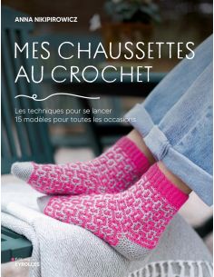 Livre Mes chaussettes au crochet