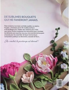 Livre Fleurs et feuillages au crochet 2