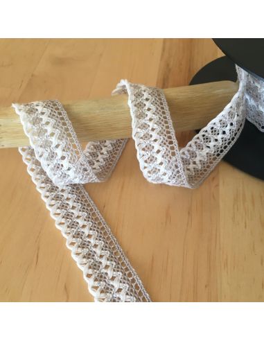 Dentelle feston 20mm- Gris
