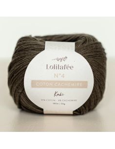 Laine Coton Cachemire N° 4 Lolilafée