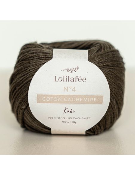 Laine Coton Cachemire N° 4 Lolilafée