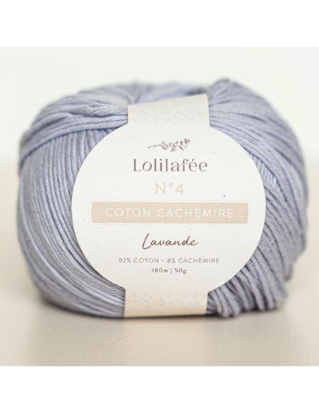 Laine Coton Cachemire N° 4 Lolilafée
