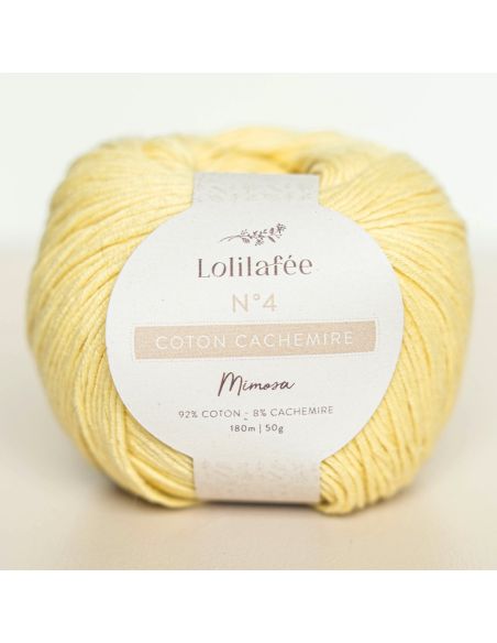 Laine Coton Cachemire N° 4 Lolilafée