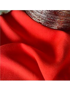 Tissu crêpe de viscose Tangerine - My Dress Made - Édition limitée