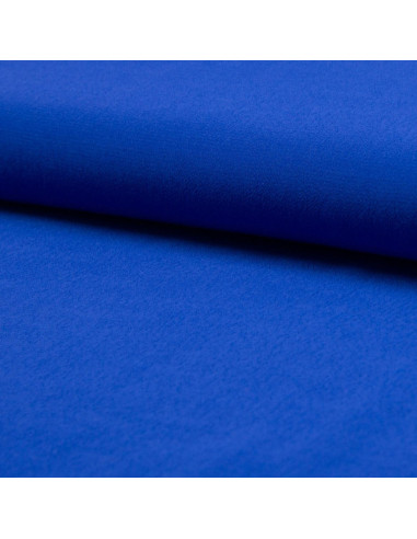 Tissu crêpe de viscose - Bleu roi