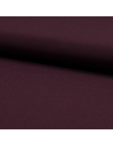 Tissu crêpe de viscose - Bordeaux