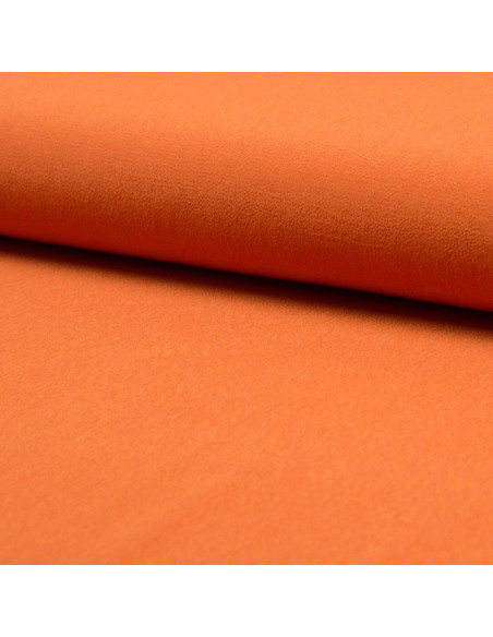 Tissu crêpe de viscose - Orange