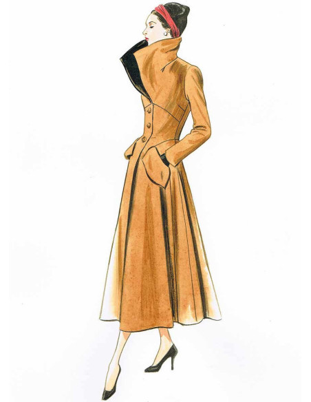 Patron de manteau - Vogue 1669