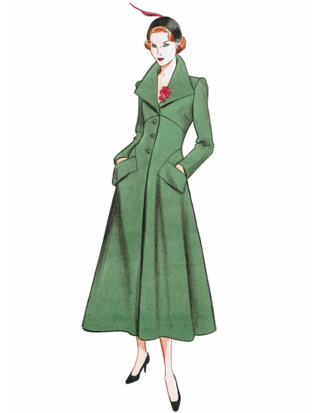 Patron de manteau - Vogue 1669