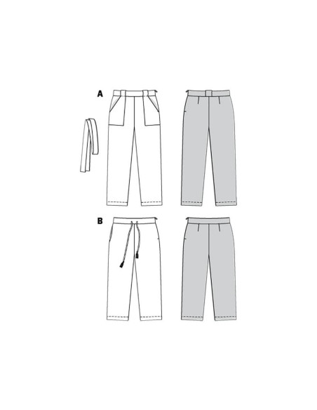 Patron de pantalon - Burda 6218