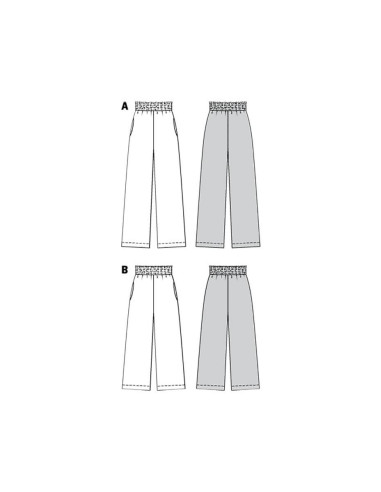 Patron de pantalon - Burda 6229