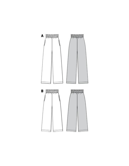 Patron de pantalon - Burda 6229