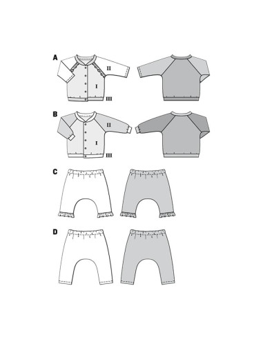 Patron de veste - Burda 9297