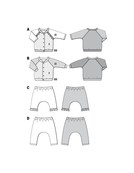 Patron de veste - Burda 9297