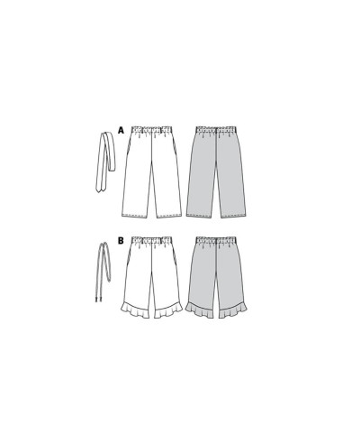 Patron de pantalon - Burda 9302