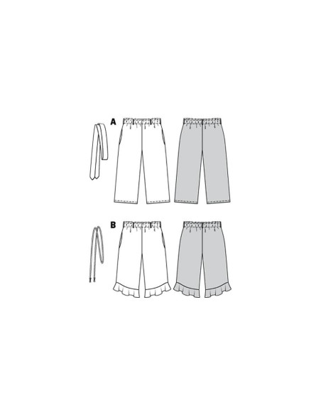 Patron de pantalon - Burda 9302