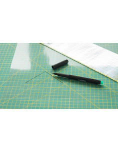 Feuille de gabarit rhodoïde plastique épais 2
