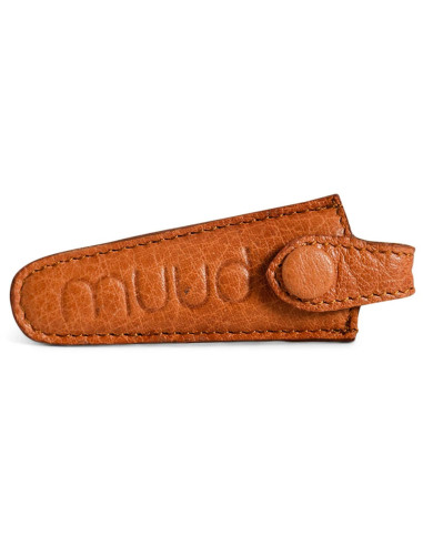 Etui de protection en cuir pour ciseaux à broder Muud Espoo - Whisky