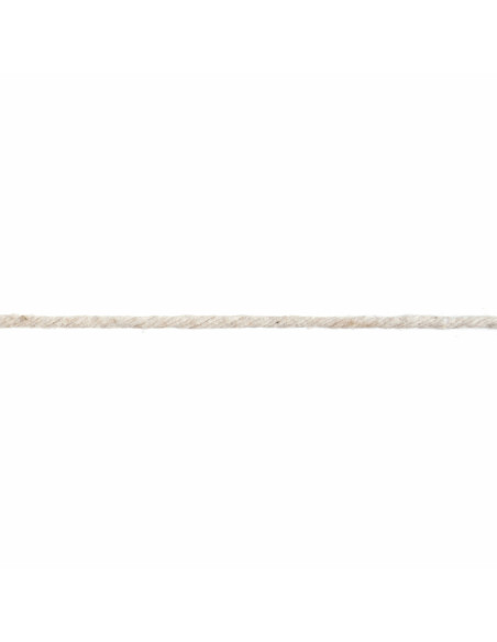 Cordon coton macramé 3 mm naturel