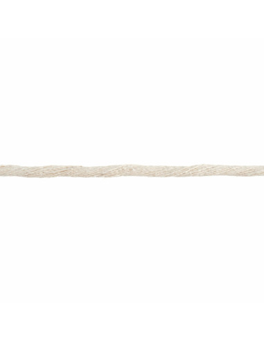 Cordon coton macramé 5 mm naturel