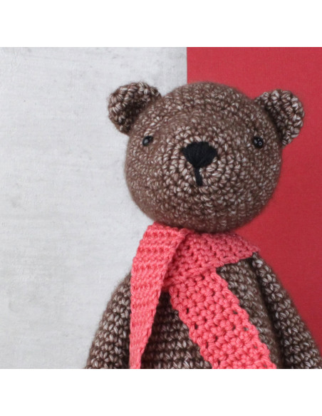 Kit crochet - Bobbi l´ourson