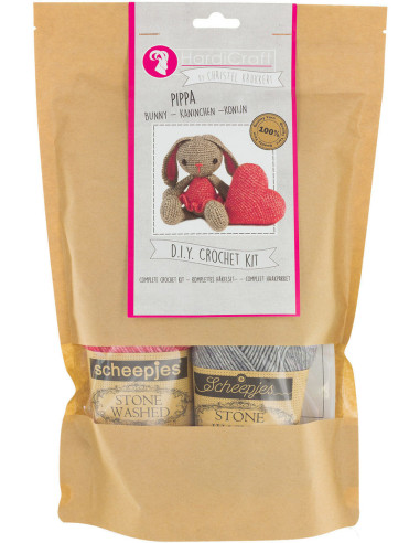 Kit crochet - Pippa la lapine