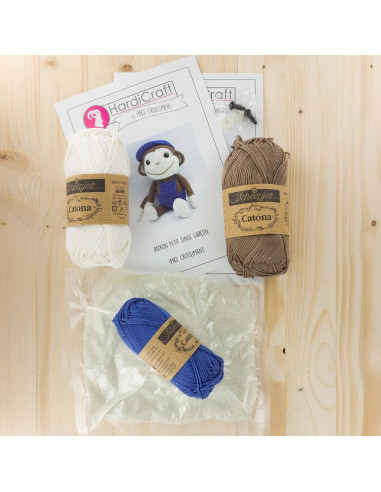 Kit crochet - Bryan le singe