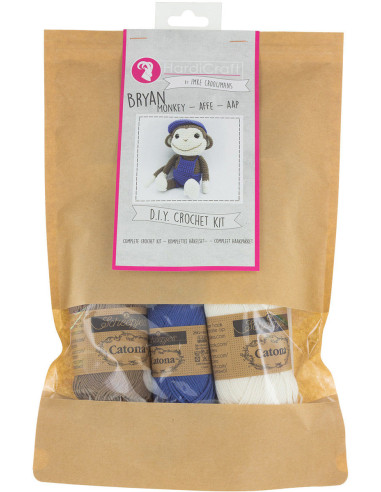Kit crochet - Bryan le singe