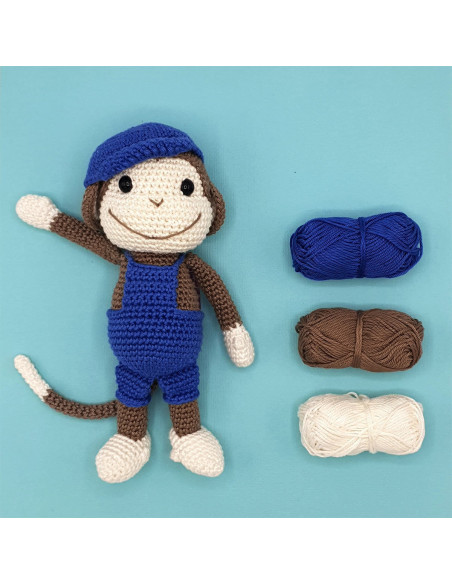 Kit crochet - Bryan le singe