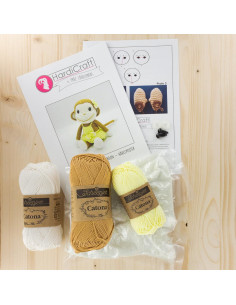 Kit crochet - Nikki le singe 2