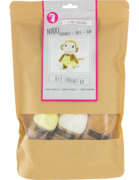 Kit crochet - Nikki le singe