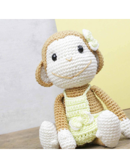 Kit crochet - Nikki le singe