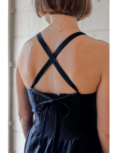 Ruban élastique fronceur pour smocks - Noir 2