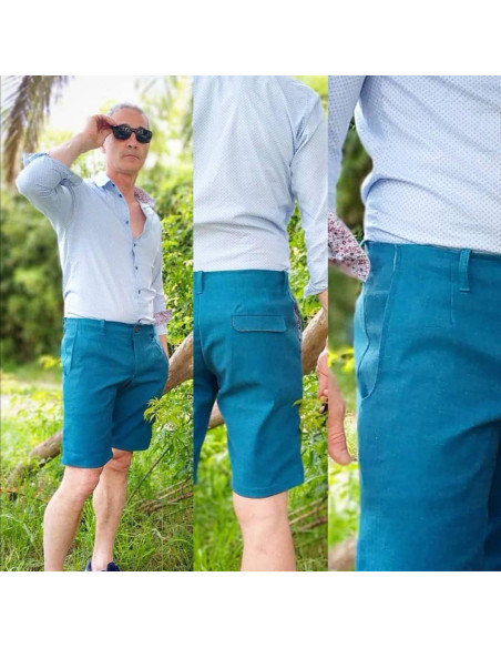 Patron de bermuda pour homme Le Playboy - Les BG