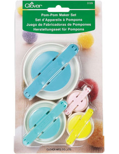 Set de 4 appareils à pompons Clover