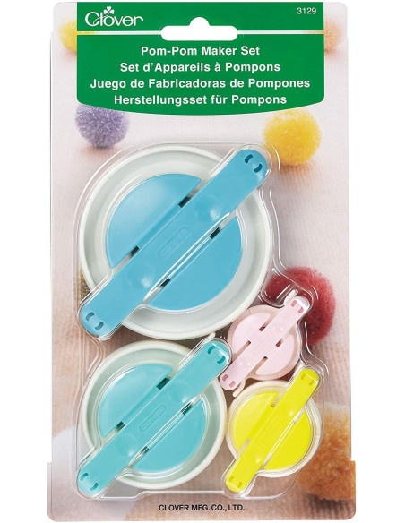 Set de 4 appareils à pompons Clover