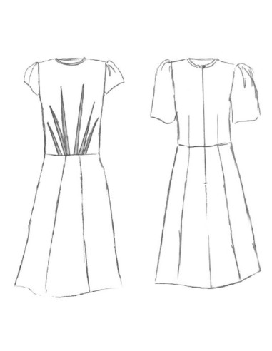 Patron de robe, blouse Zénith - Maison Fauve