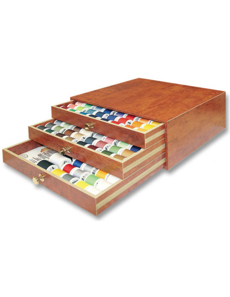 Coffret trésor fils à coudre Aerofil Madeira