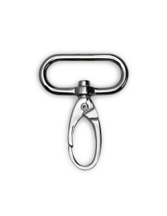 Mousqueton métal 30 x 45 mm - Argent 2