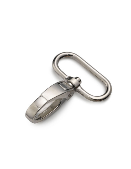 Mousqueton métal 30 x 45 mm - Argent