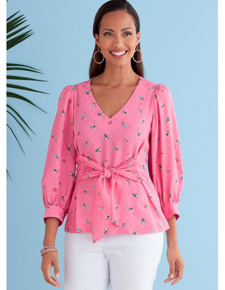 Patron de haut - Butterick 6731