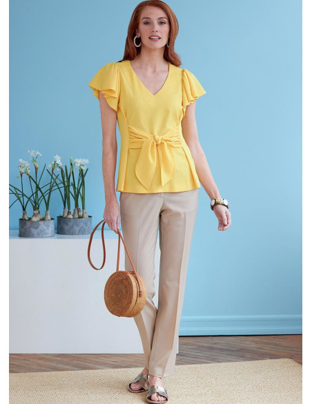 Patron de haut - Butterick 6731