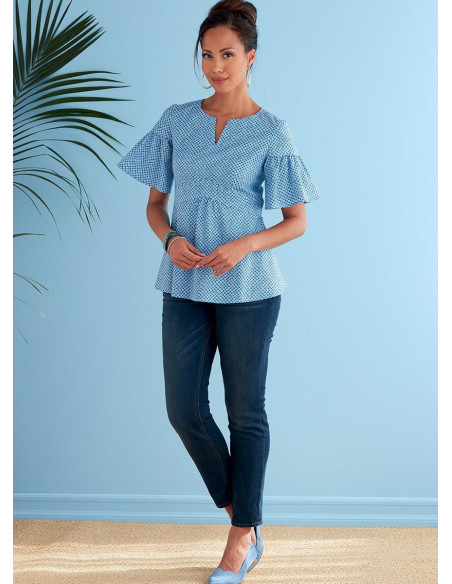 Patron de haut - Butterick 6732