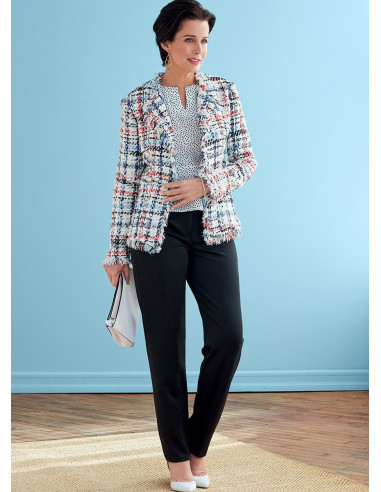 Patron de veste, robe, haut et jupe - Butterick 6738