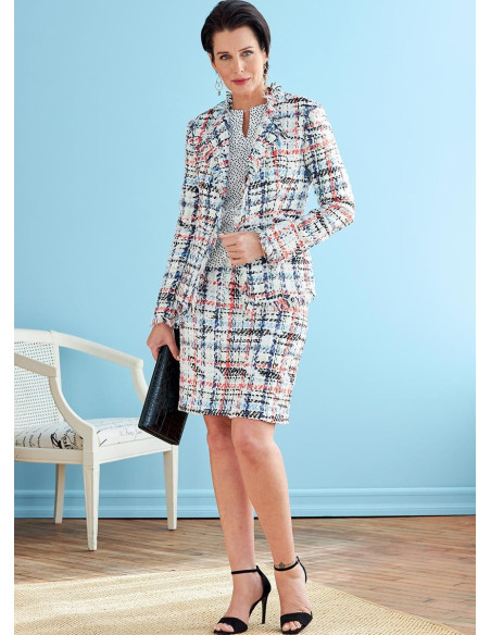 Patron de veste, robe, haut et jupe - Butterick 6738