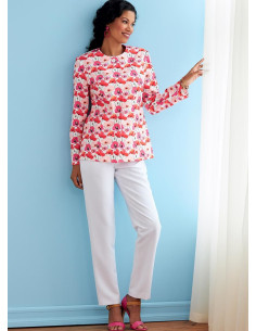 Patron de veste, manteau, haut et pantalon - Butterick 6740 2